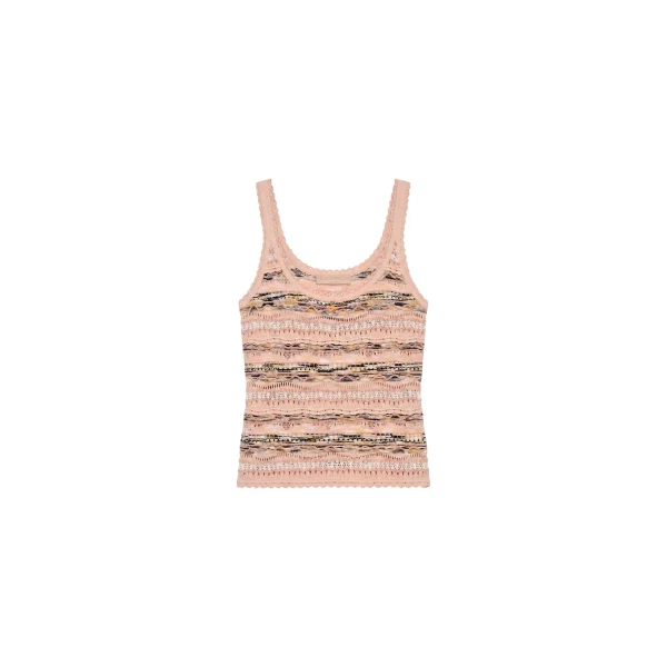 Ulla Johnson Clotilde Tank Top in Hibiscus
