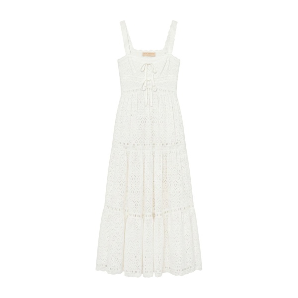 Ulla Johnson Constance Cami Cotton Dress in Pristine
