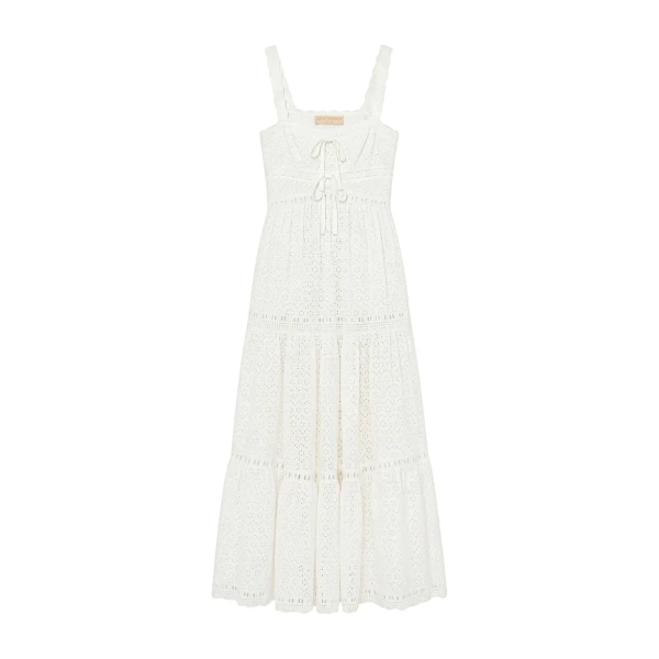 Ulla Johnson Constance Cami Cotton Dress in Pristine
