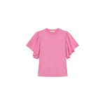 Ulla Johnson Cordelia Cotton Top in Petunia