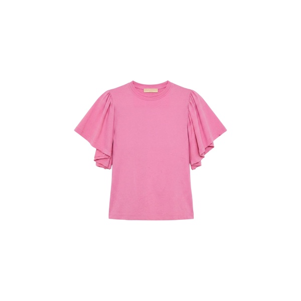 Ulla Johnson Cordelia Cotton Top in Petunia