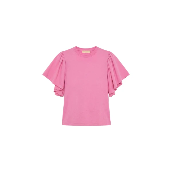 Ulla Johnson Cordelia Cotton Top in Petunia