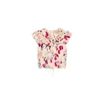 Ulla Johnson Eleonore Silk Top in Summer Garden