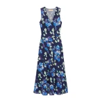 Ulla Johnson Elowen Silk Dress in Evening Bloom
