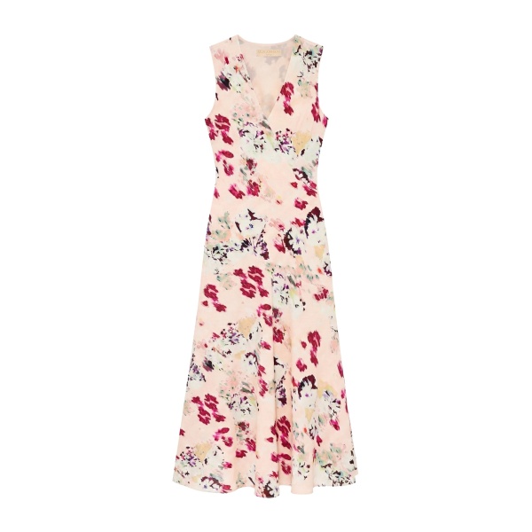 Ulla Johnson Elowen Silk Dress in Summer Garden