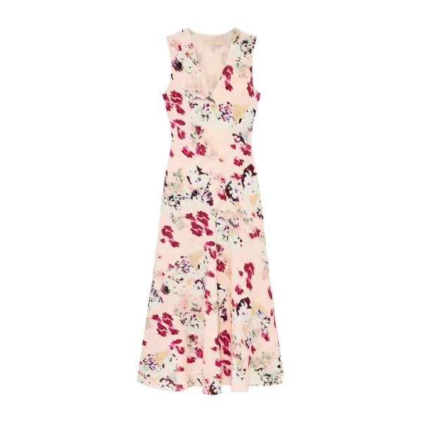 Ulla Johnson Elowen Silk Dress in Summer Garden