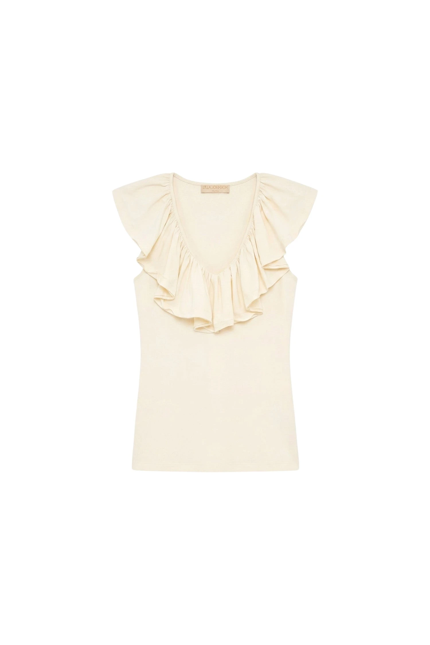 Ulla-Johnson-Elsie-Cotton-Top-in-Cowrie74936_nobg Ulla Johnson Elsie Cotton Top in Cowrie