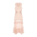 Ulla Johnson Florence Silk Dress in Blush