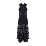 Ulla Johnson Florence Silk Dress in Noir