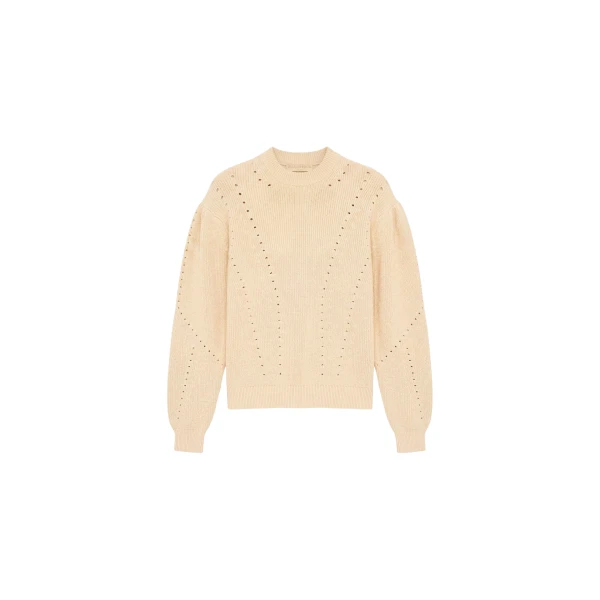 Ulla Johnson Illesa Knit Pullover in Blush