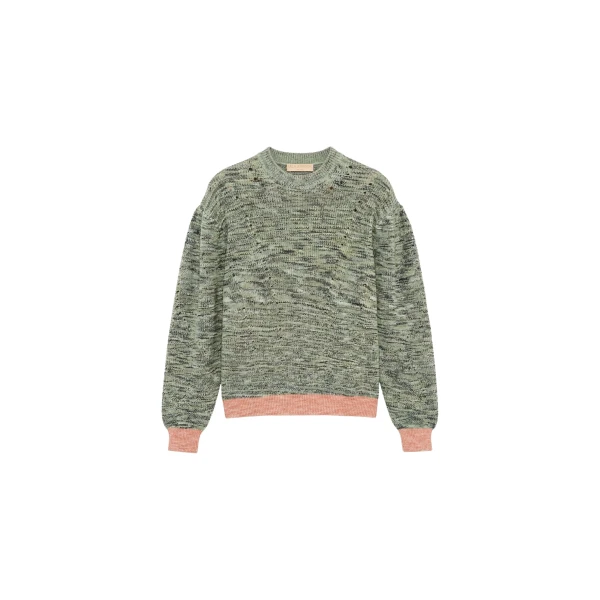 Ulla Johnson Illesa Knit Pullover in Piedstone