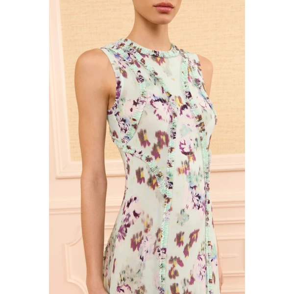 Ulla Johnson Isabelle Jersey Dress in Oasis, view 3
