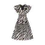 Ulla Johnson Lyria Cotton Dress in Shibori Wave