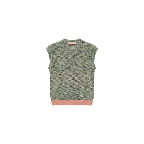 Ulla Johnson Margot Knit Top in Piedstone