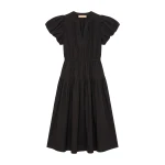 Ulla-Johnson-Marin-Cotton-Midi-Dress-in-Noir26445_nobg Ulla Johnson Marin Cotton Midi Dress in Noir
