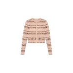 Ulla Johnson Mia Knit Cardigan in Hibiscus