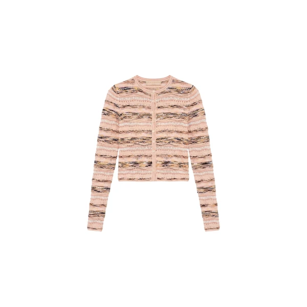 Ulla Johnson Mia Knit Cardigan in Hibiscus