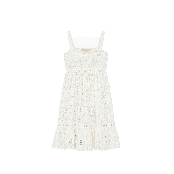 Ulla Johnson Nerelle Cotton Mini Dress in Pristine