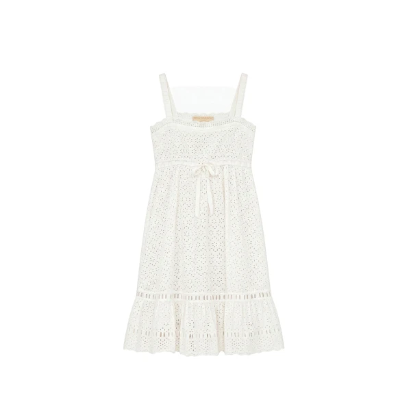 Ulla Johnson Nerelle Cotton Mini Dress in Pristine