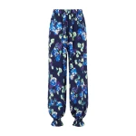 Ulla Johnson Octavia Silk Cinched Pant in Evening Bloom