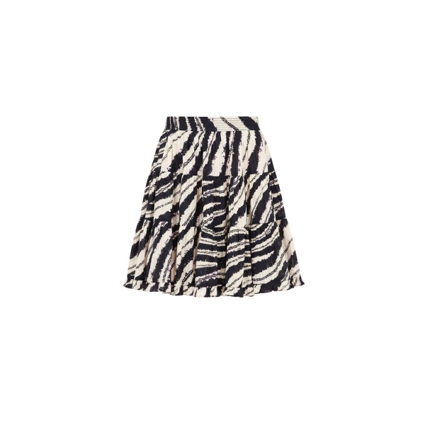 Ulla Johnson Oriane Cotton Mini Skirt in Shibori Wave