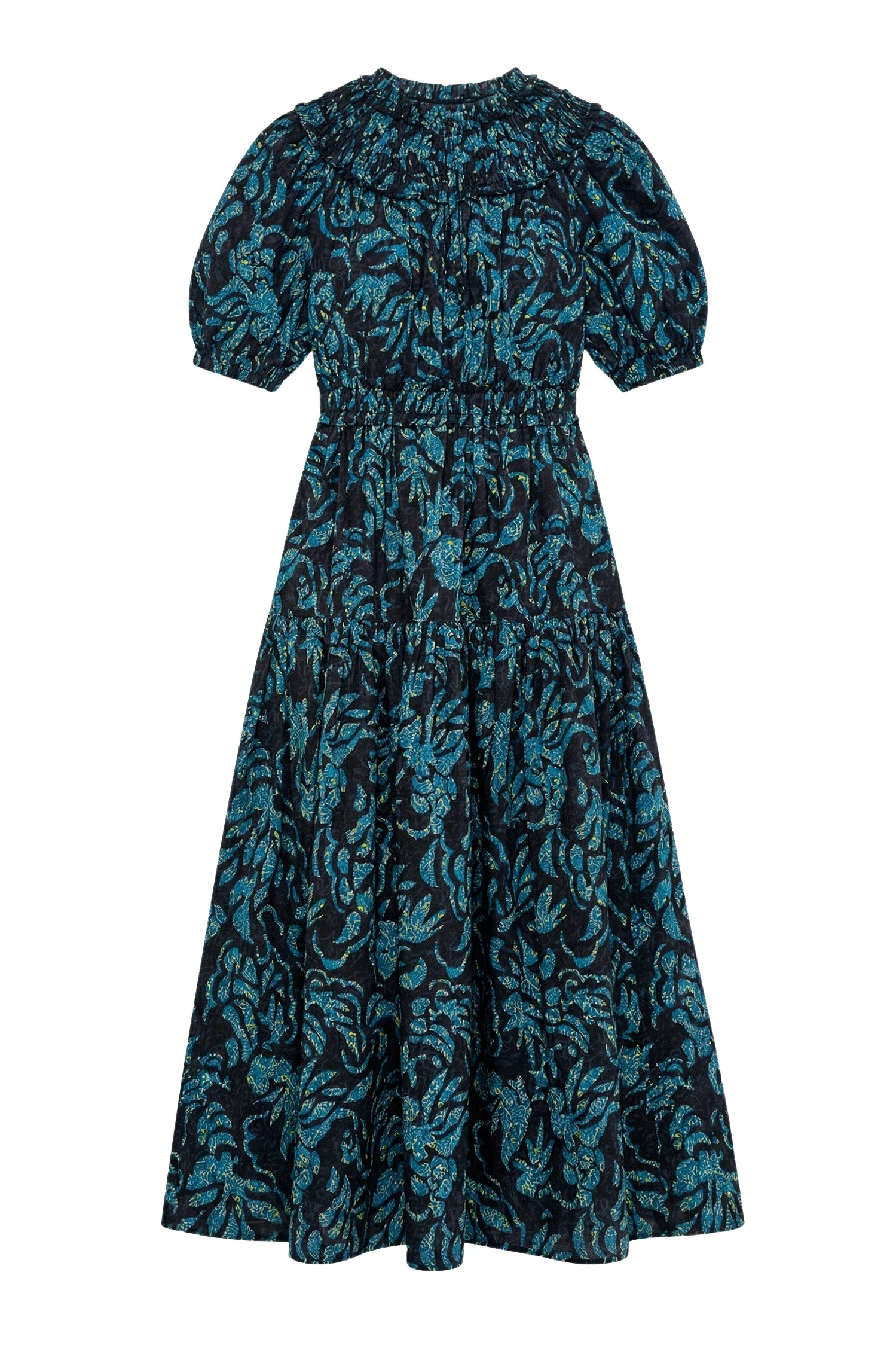 Ulla-Johnson-Othella-Short-Sleeve-Cotton-Dress-in-Midnight68828_nobg Ulla Johnson Othella Short Sleeve Cotton Dress in Midnight