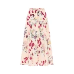 Ulla Johnson Rowan Silk Midi Skirt in Summer Garden