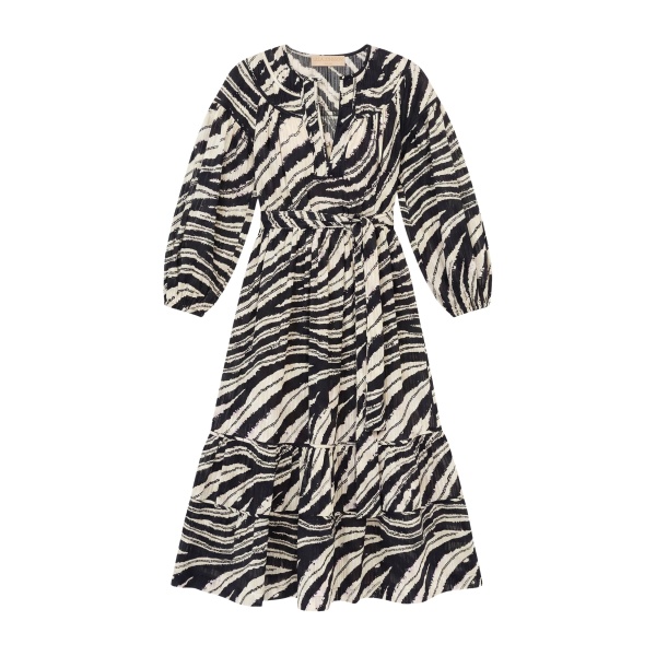 Ulla Johnson Serephina Cotton Dress in Shibori Wave
