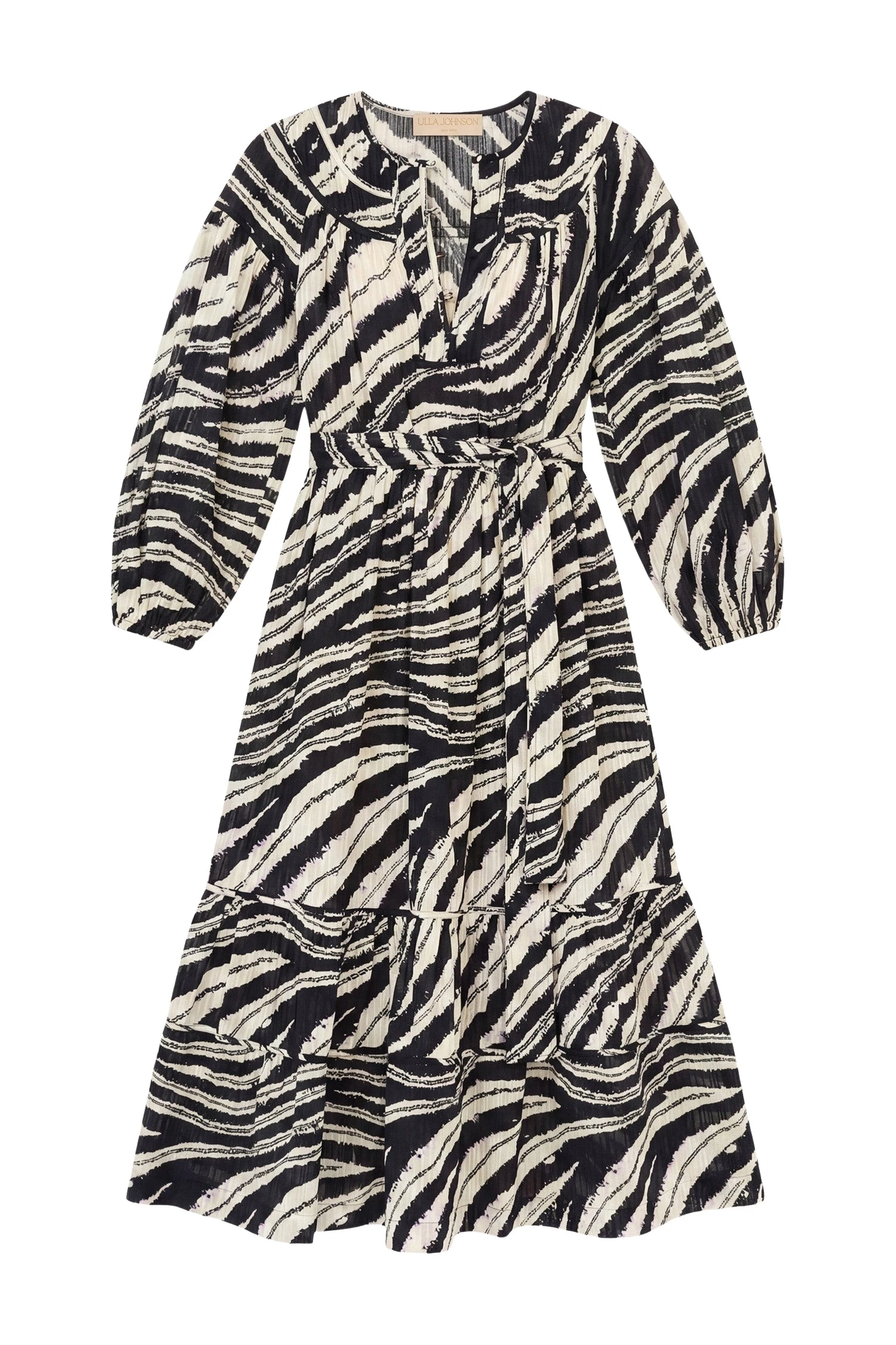 Ulla-Johnson-Serephina-Cotton-Dress-in-Shibori-Wave19154_nobg Ulla Johnson Serephina Cotton Dress in Shibori Wave