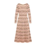 Ulla Johnson Sia Knit Dress in Hibiscus