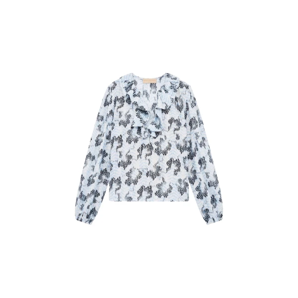 Ulla Johnson Siena Cotton Top in Ciel