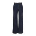 Ulla Johnson The Agatha Straight Leg Pintuck Jean in Tigris