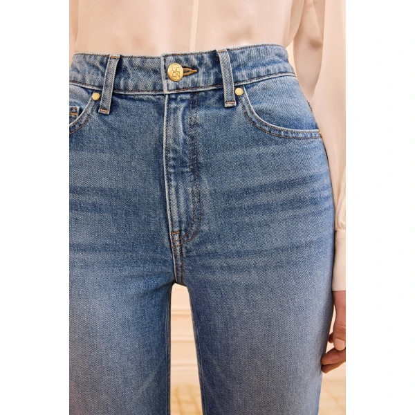 Ulla Johnson The Agnes Stretch Jean- Danube, view 4