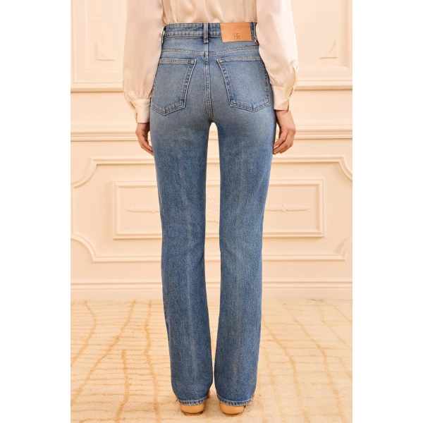 Ulla Johnson The Agnes Stretch Jean- Danube, view 6