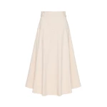 Ulla Johnson The Brigette Denim Midi Skirt in Cowrie