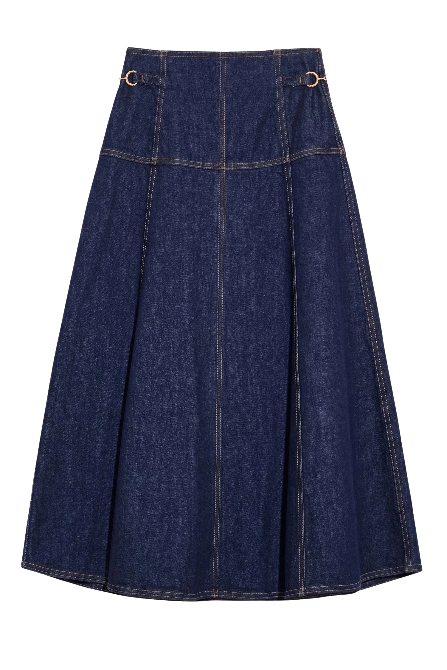Ulla-Johnson-The-Brigette-Denim-Midi-Skirt-in-Tigris80421_nobg Ulla Johnson The Brigette Denim Midi Skirt in Tigris