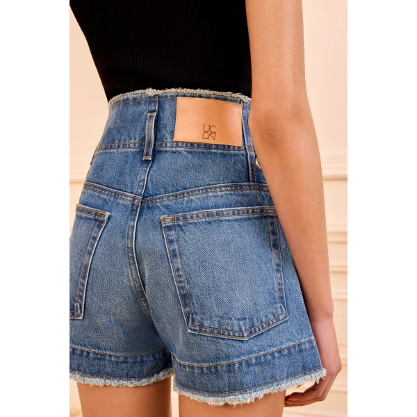 Ulla Johnson The Charlotte Short in Danube, view 5