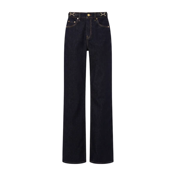 Ulla Johnson The Colette Straight Leg Jean in Tigris