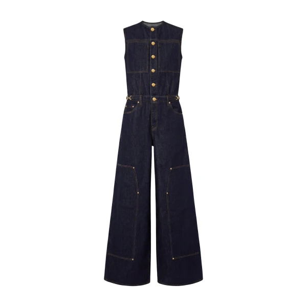 Ulla Johnson The Esme Denim Jumpsuit in Tigris