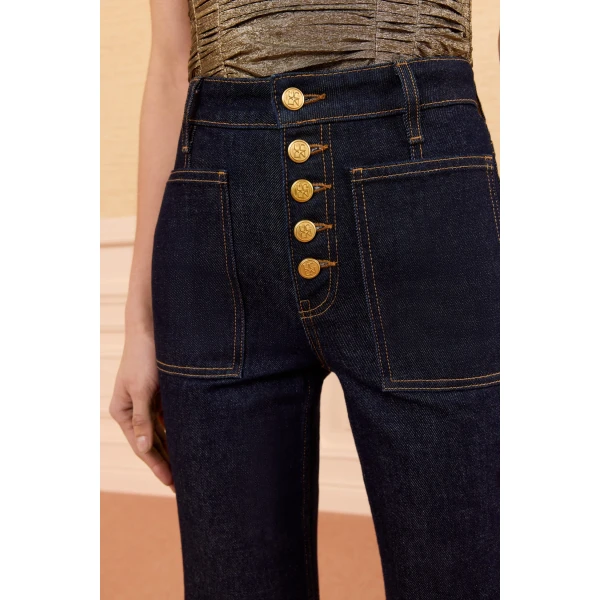 Ulla Johnson The Lou Stretch Jean in Tigris, view 4