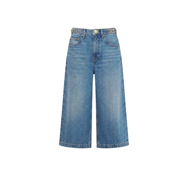 Ulla Johnson The Rowan Denim Culotte in Danube