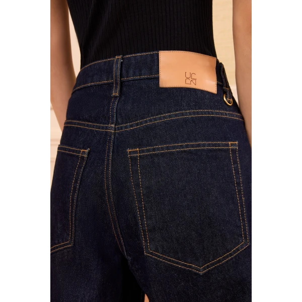 Ulla Johnson The Rowan Denim Culotte in Tigris, view 5