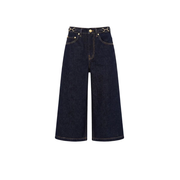 Ulla Johnson The Rowan Denim Culotte in Tigris