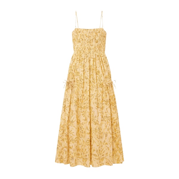 Ulla Johnson Vidri Cami Cotton Dress in Chamomile