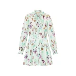 Ulla Johnson Viola Silk Mini Dress in Oasis