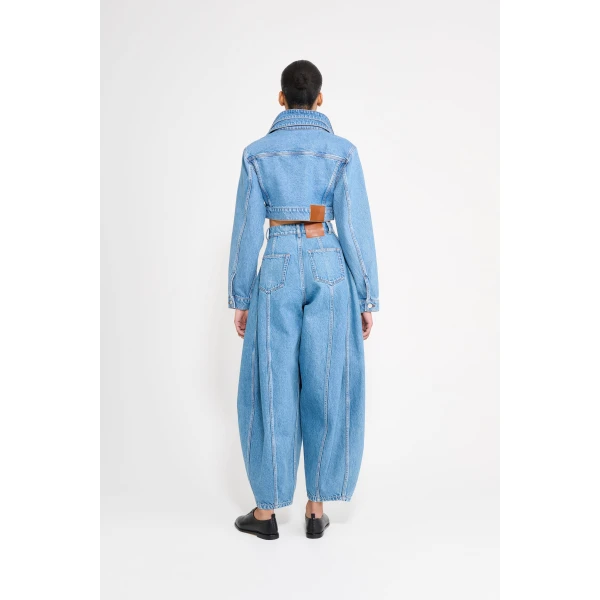 Viktor & Rolf Balloon Denim Jeans in Blue, view 3