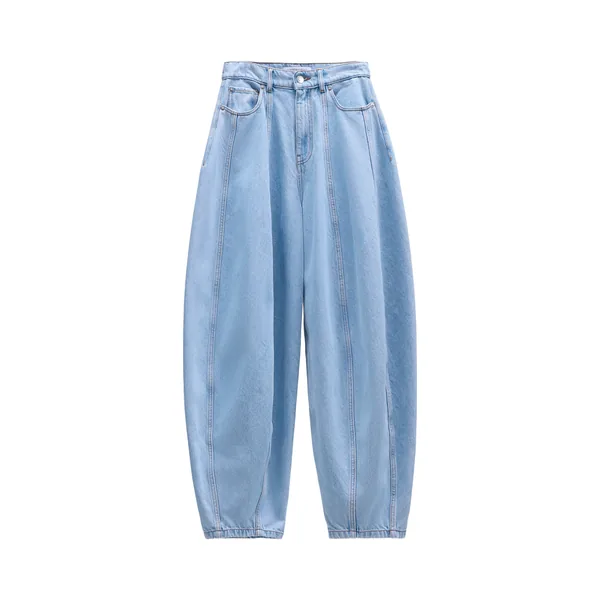 Viktor & Rolf Balloon Denim Jeans in Light Blue