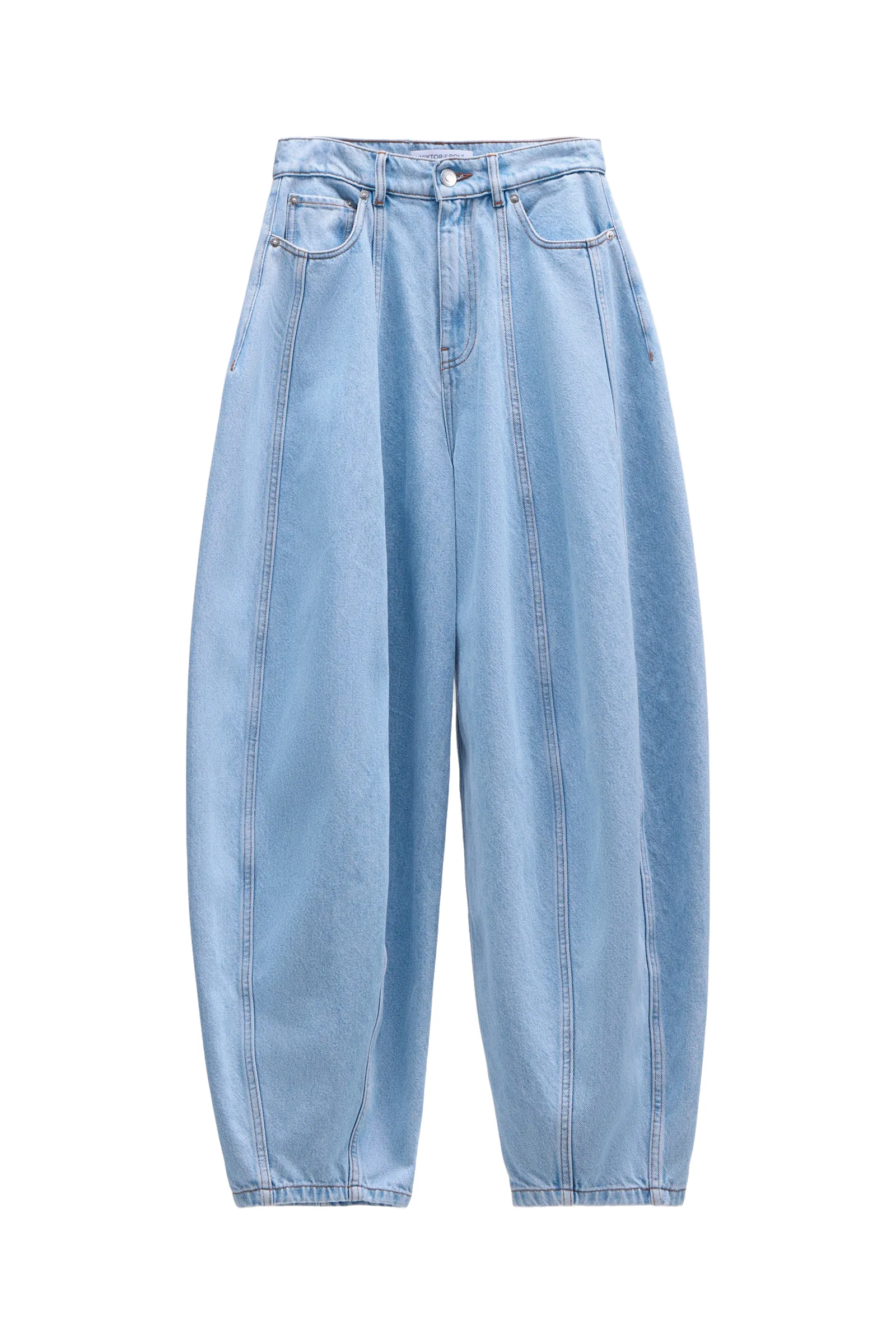 Viktor & Rolf Balloon Denim Jeans in Light Blue