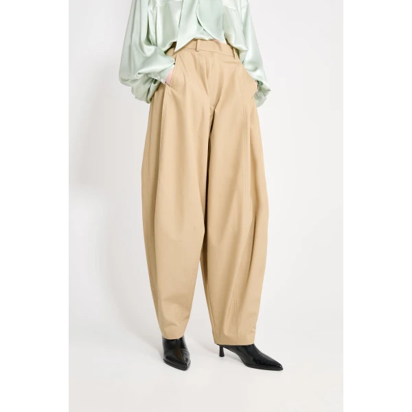 Viktor & Rolf Balloon Trousers in Beige, view 4