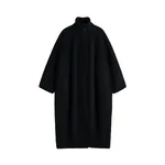 Viktor & Rolf Balloon Wool Coat in Black